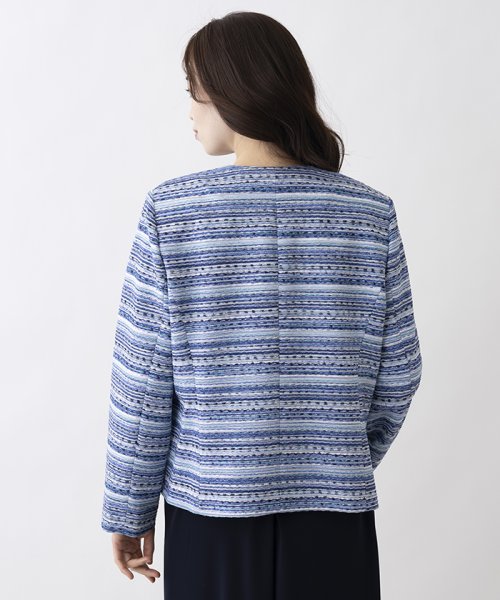 ノーカラージャケット 