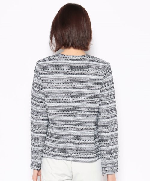 ノーカラージャケット 