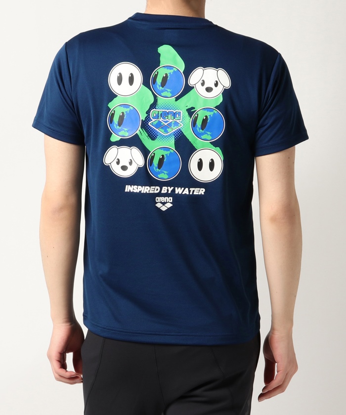 ユニセックス】アリーナくんクロールくん Tシャツ（ECO/吸汗速乾