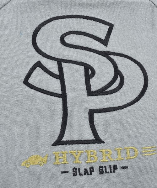 SLAP SLIP(スラップスリップ)/ハイブリッド メッシュ 肩 ライン 長袖 Tシャツ (80～130cm)/img13