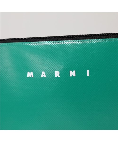 MARNI(マルニ)/【MARNI(マルニ)】ショルダーバッグ SBMQ0044A0 P3572 TRIBECA メンズ PVC バイカラー クラッチバッグ ロゴ 鞄 Z1R69/img08