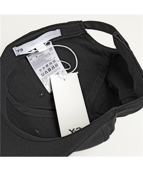 Y-3(ワイスリー)/【Y－3(ワイスリー)】HA6530 LOGO CAP ベースボールキャップ 帽子 ロゴ BLACK レディース メンズ/img04