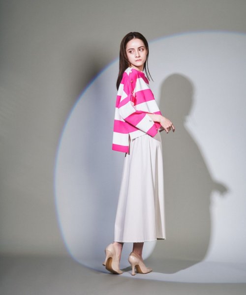 フェイクレザースカート 