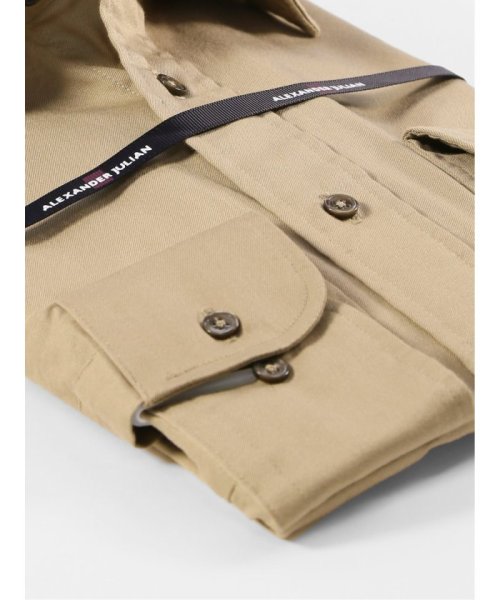 TAKA-Q(タカキュー)/スーピマコットン ツイル スタンダードフィット ワイドカラー 長袖 シャツ メンズ ワイシャツ ビジネス yシャツ 速乾 ノーアイロン 形態安定/img02