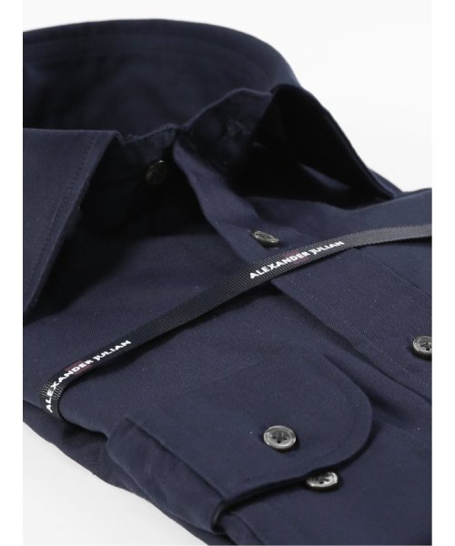 TAKA-Q(タカキュー)/スーピマコットン ツイル スタンダードフィット ワイドカラー 長袖 シャツ メンズ ワイシャツ ビジネス yシャツ 速乾 ノーアイロン 形態安定/img01