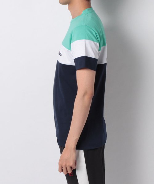 fila(men)(フィラ（メンズ）)/【フィラ】半袖ブロック切替Ｔシャツ/img02