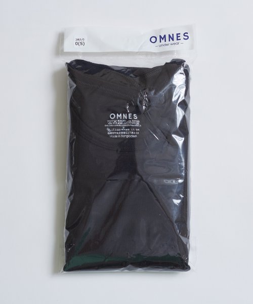 OMNES(オムネス)/【OMNES】フライスコットンタンクトップ アンダーウェア 2枚組/img04