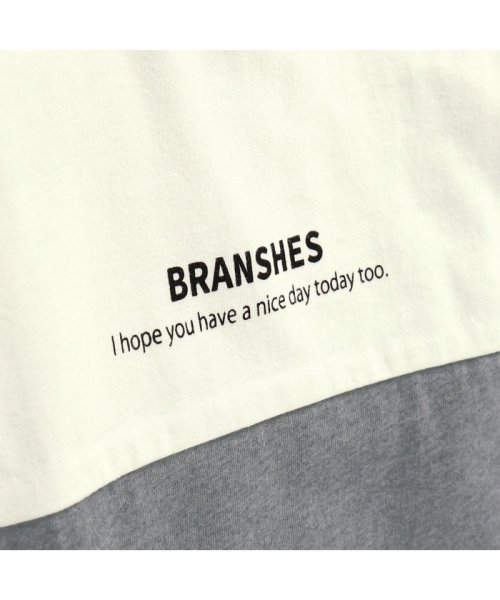 BRANSHES(ブランシェス)/【カラー切り替え】コットン長袖Tシャツ ロンT<br>/img12