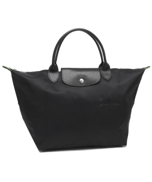 Longchamp(ロンシャン)/ロンシャン ハンドバッグ プリアージュ グリーン Mサイズ ブラック レディース LONGCHAMP L1623 919 001/img01