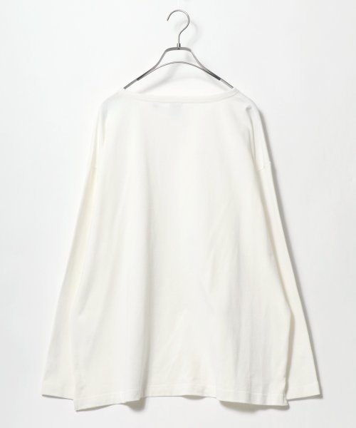 ANPAS(ANPAS)/【ANPAS】USA cotton Wide Silhouette Basque Shirt/USAコットン ワイドシルエット バスクシャツ メンズ ロンT/img01