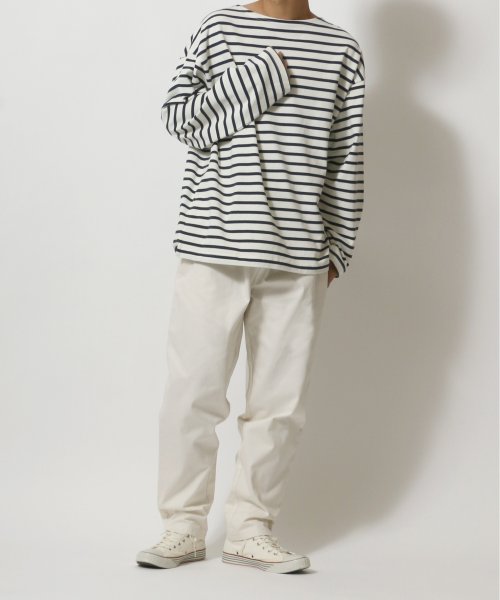 ANPAS(ANPAS)/【ANPAS】USA cotton Wide Silhouette Basque Shirt/USAコットン ワイドシルエット バスクシャツ メンズ ロンT/img08