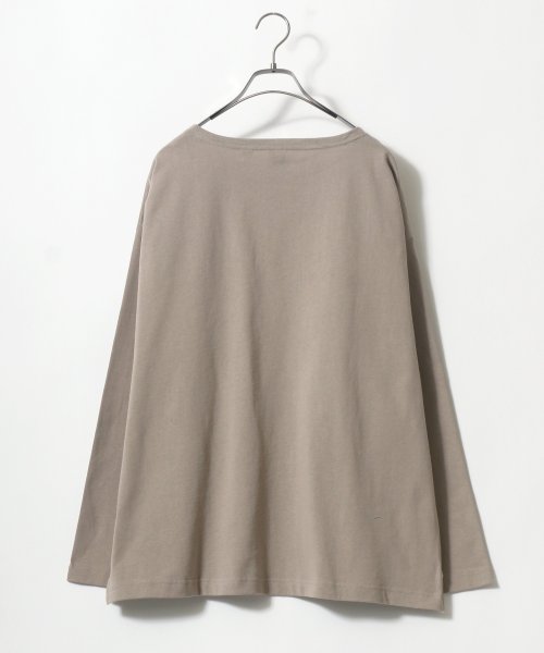 ANPAS(ANPAS)/【ANPAS】USA cotton Wide Silhouette Basque Shirt/USAコットン ワイドシルエット バスクシャツ メンズ ロンT/img23