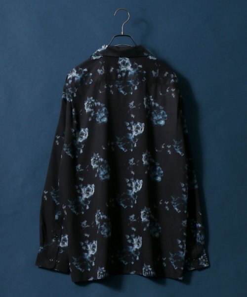 ANPAS(ANPAS)/【ANPAS】Total Pattern Print Oversized Open Collar Shirt/オーバーサイズ 総柄 オープンカラーシャツ/img04
