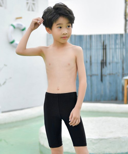 TeddyShop(テディショップ)/スクール水着 キッズ 男の子 子供 ハーフパンツ スイムキャップ 2点セット 小学生 サーフパンツ ジュニア 男児用 水遊び/img11