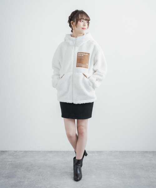 Rocky Monroe(ロッキーモンロー)/THE NORTH FACE ノースフェイス 韓国 WHITE LABEL ホワイトレーベル LYMAN FLEECE HOODIE メンズ レディース ボアジ/img03