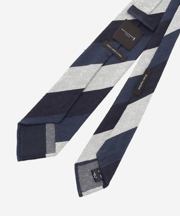 シャンタン段ストライプタイ(504514473)|HANKYU MEN'S / 阪急メンズ