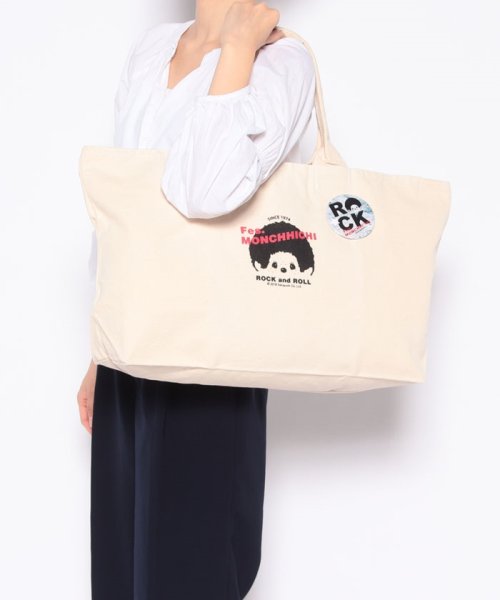 モンチッチ 缶バッジ付きトートバッグ キャラクター雑貨 Charcter Magaseek
