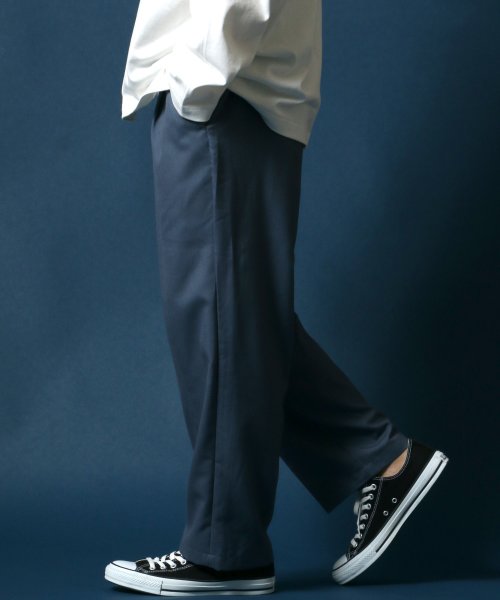 ANPAS(ANPAS)/【ANPAS】TR Wide Tapered Pants/TR ワイドテーパードパンツ スラックス/img17