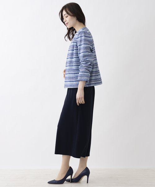 ノーカラージャケット 