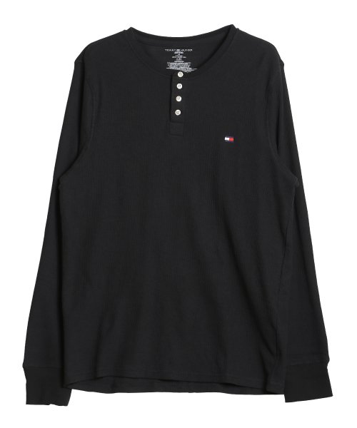 JIGGYS SHOP(ジギーズショップ)/TOMMY HILFIGER(トミーヒルフィガー) ヘンリーネックサーマルロンT / 長袖Tシャツ メンズ ロンティー カットソー トップス サーマル ラウンジ/img02