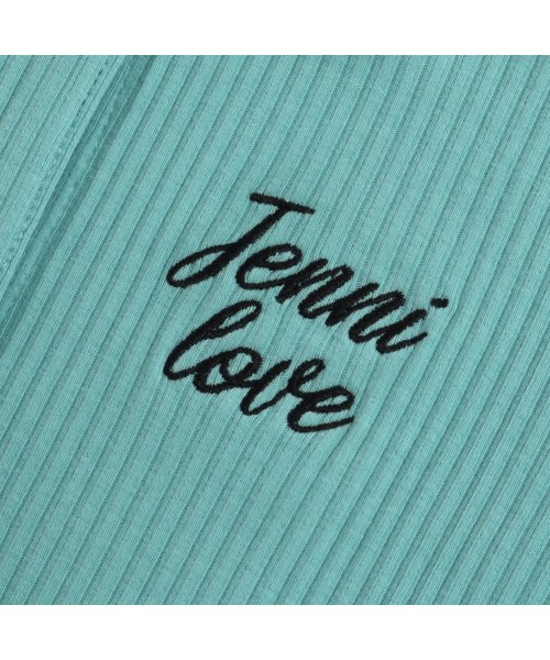 JENNI love(ジェニィラブ)/太テレコワンポイントロゴカーデ/img11