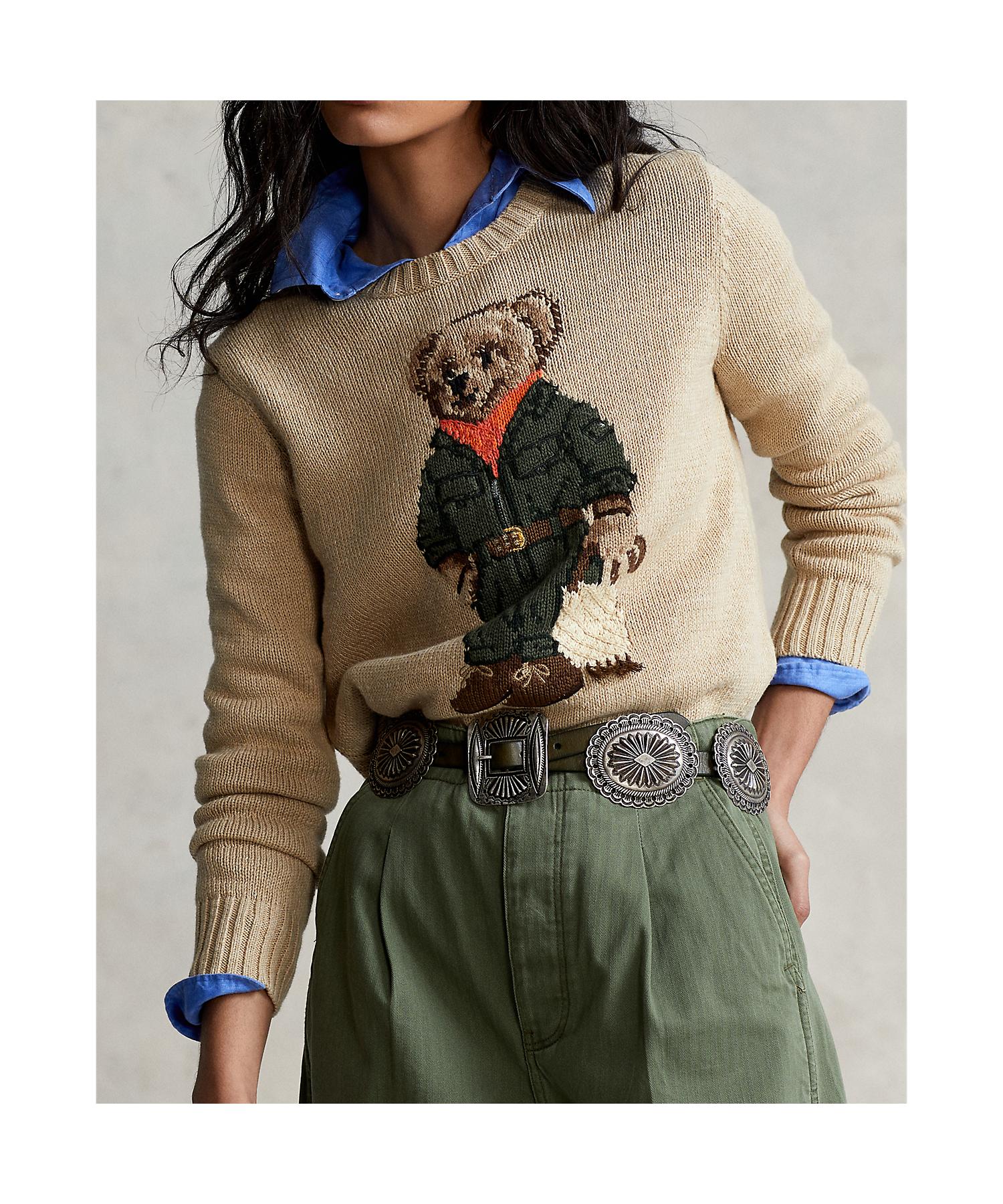 ジャンプスーツ Polo ベア コットンブレンド セーター