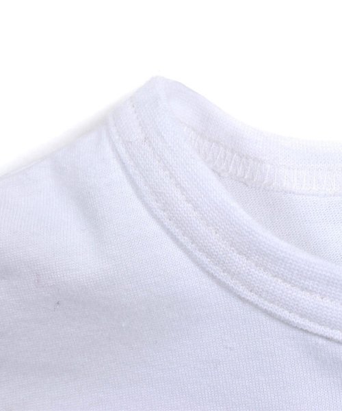 WASK(ワスク)/ダンガリー ポケット Tシャツ + 袖 テープ ロング Tシャツ セット (10/img07