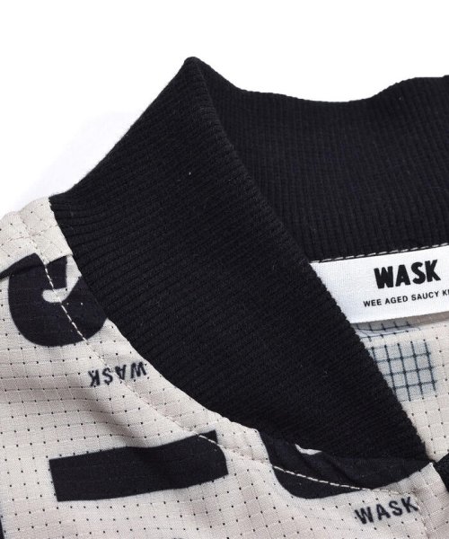 WASK(ワスク)/袖 テープ 無地 ロゴ 柄 クールドッツ ブルゾン (100~160cm)/img15