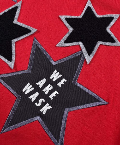 WASK(ワスク)/星 ワッペン ワイド ロング Tシャツ (100~160cm)/img07