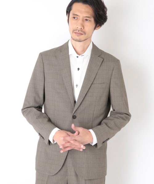 【EVALET(エバレット)】ツイルチェックジャケット D1212921914(9295円)