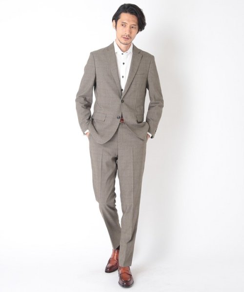 【EVALET(エバレット)】ツイルチェックジャケット D1212921914(9295円)