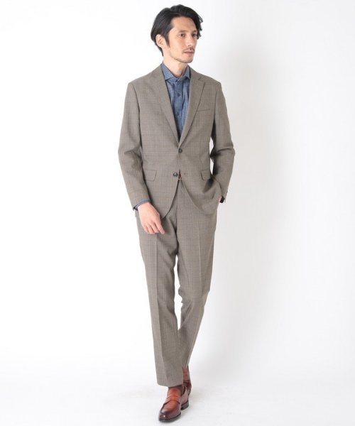 【EVALET(エバレット)】ツイルチェックジャケット D1212921914(9295円)