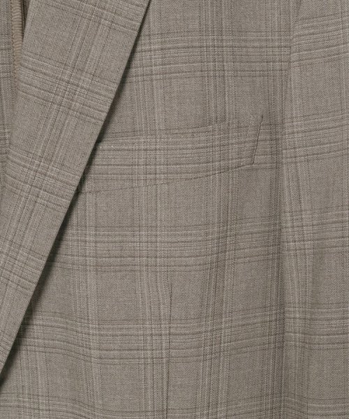 【EVALET(エバレット)】ツイルチェックジャケット D1212921914(9295円)