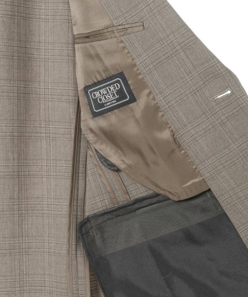 【EVALET(エバレット)】ツイルチェックジャケット D1212921914(9295円)