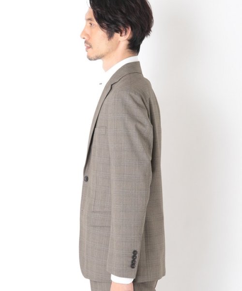 【EVALET(エバレット)】ツイルチェックジャケット D1212921914(9295円)