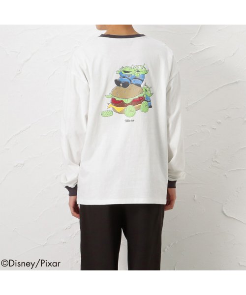 MAC HOUSE(men)(マックハウス（メンズ）)/PIXAR ピクサー TOY STORY トイ・ストーリー / リンガープリントTシャツ 2315013－Z/img01