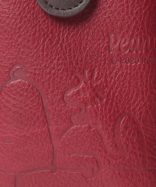 SNOOPY Leather Collection(スヌーピー)/財布機能付2wayショルダードッグハウス/img05