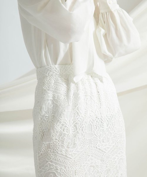 レースマーメイドスカート 