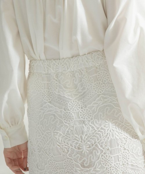 レースマーメイドスカート 