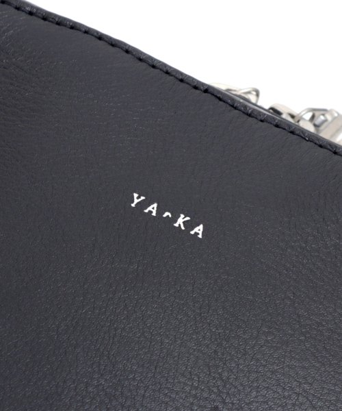 MAISON mou(メゾンムー)/【YArKA/ヤーカ】real leather zip shoulder bag[Alnitak]/リアルレザーショルダーバッグ/img07