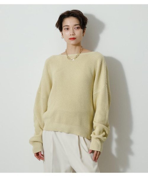 AZUL by moussy(アズールバイマウジー)/2WAY FRONT TWIST SET KNIT TOPS/img31