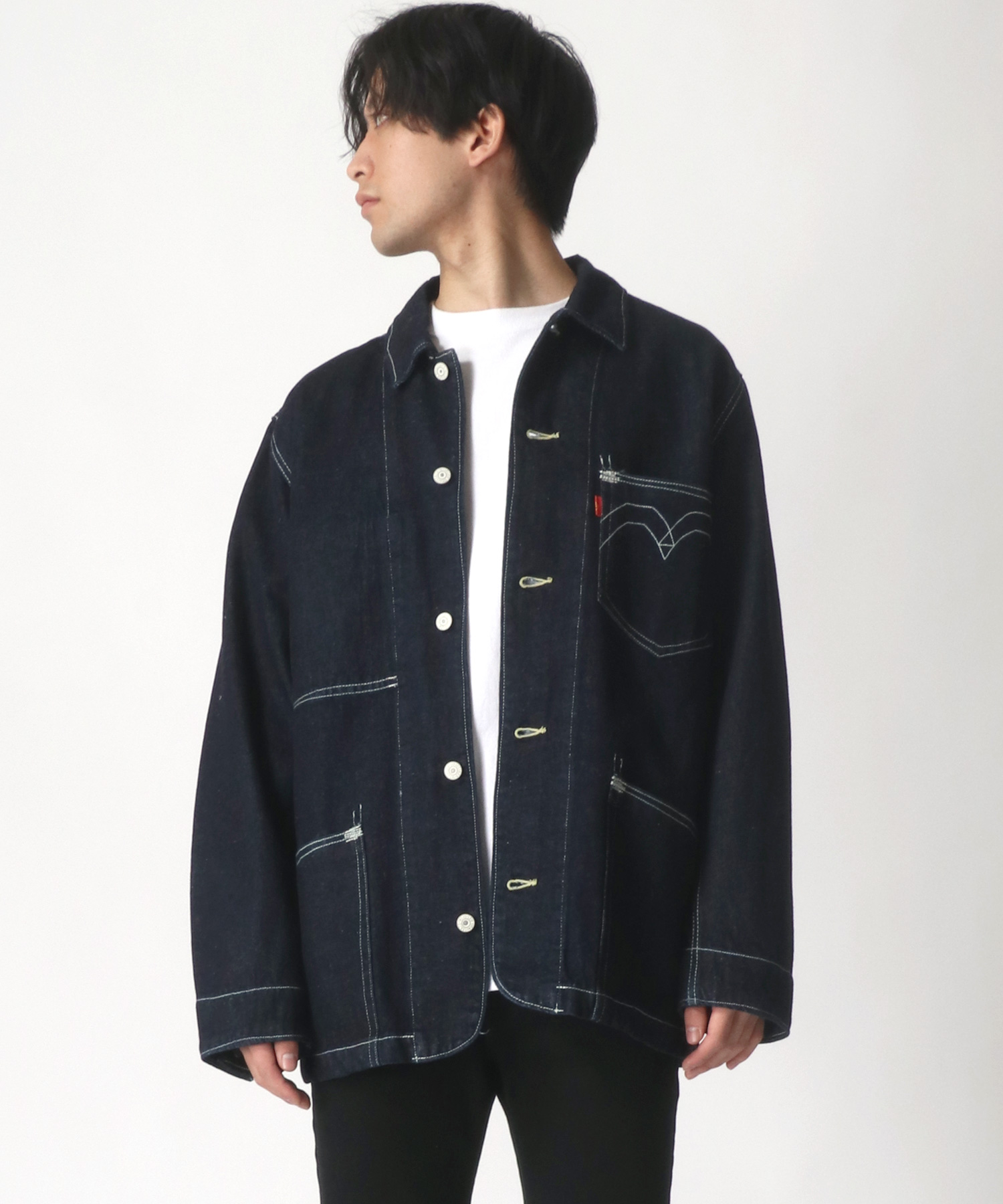 Levi's】リーバイス RED ENGINEERED COAT デニムカバーオール デニム