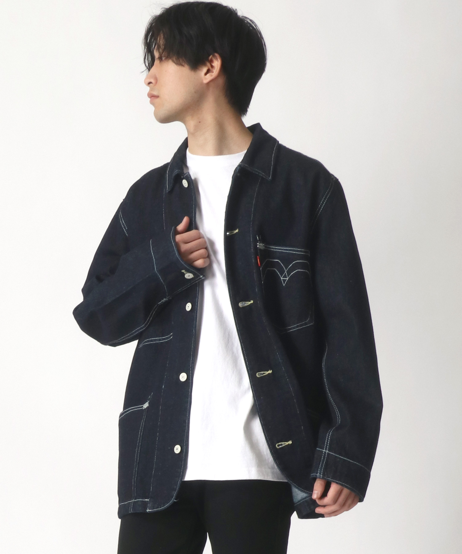 Levi's】リーバイス RED ENGINEERED COAT デニムカバーオール デニム