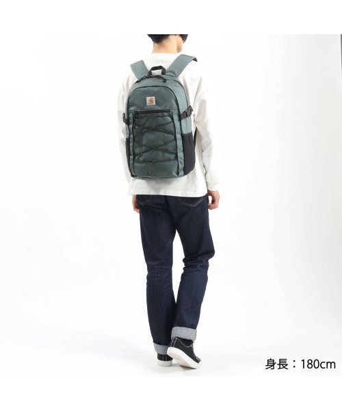 Carhartt WIP(カーハートダブルアイピー)/【日本正規品】カーハート リュック Carhartt WIP バックパック DELTA BACKPACK A4 17.7L 防水 ナイロン 通学 I027538/img07