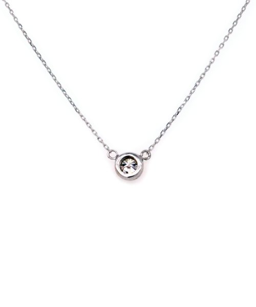Gems by K(ジェムズ　バイ　ケー)/0.2ct天然ダイヤモンド プチペンダント 【Gems by K】 0.2ct Diamond Pendant Necklace/img02