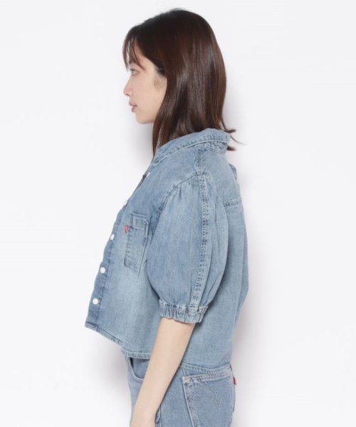 LEVI’S OUTLET(リーバイスアウトレット)/ALICE SS DENIM BLOUSE SILVER LINING 3/img01