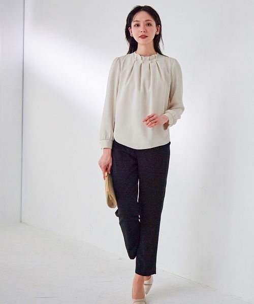 セレモニースーツ セットアップ レディース パール タック パンツ ドレス スーツ 大きいサイズ 入園式 卒園式 入学式 卒業式 ママ 母 服 セットアップ 同 D1421522606(10940円)