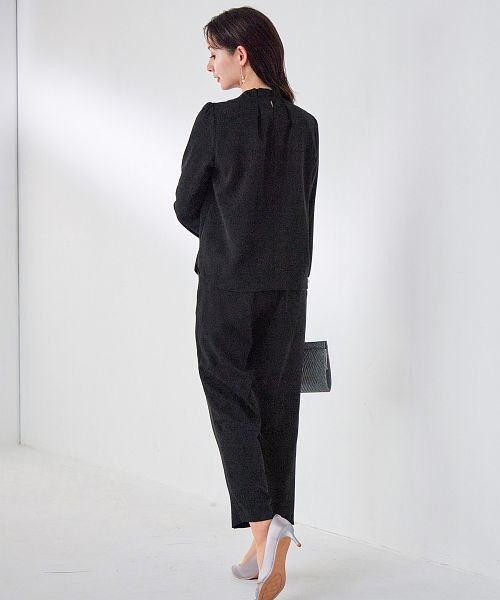 セレモニースーツ セットアップ レディース パール タック パンツ ドレス スーツ 大きいサイズ 入園式 卒園式 入学式 卒業式 ママ 母 服 セットアップ 同 D1421522606(10940円)