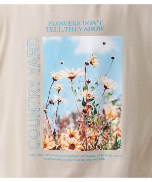 RODEO CROWNS WIDE BOWL(ロデオクラウンズワイドボウル)/Flower image L／S Tシャツ/img14
