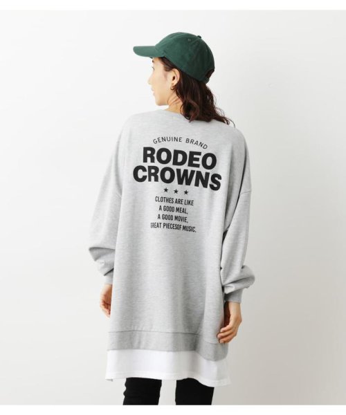 RODEO CROWNS WIDE BOWL(ロデオクラウンズワイドボウル)/レギンスSETフェイクレイヤードワンピース/img11